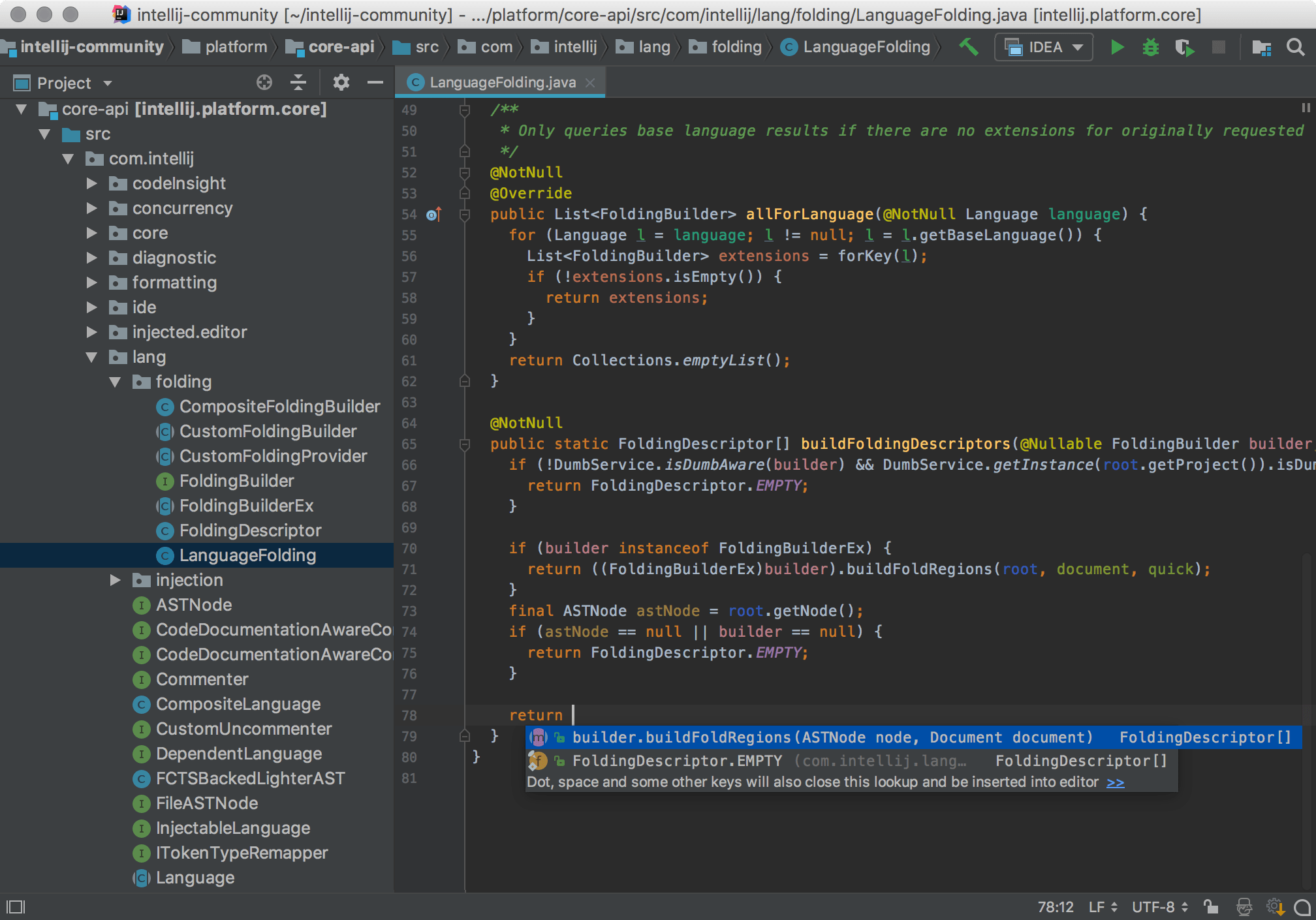 JetBrains IntelliJ IDEA Ultimate Edition