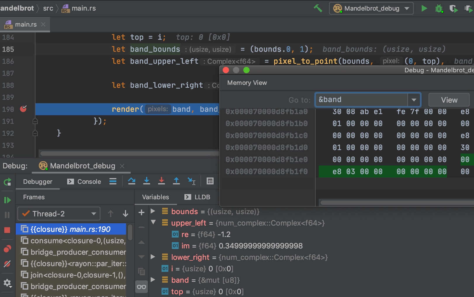 Clion Rust plugin